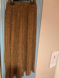 Pantaloni larghi maculati bambina