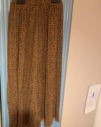 Pantaloni larghi maculati bambina