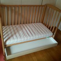 Lettino Foppapedretti Mod. Lucy con Materasso