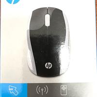 MOUSE HP 200 SILVER PIKE NERO Nuovo in Scatola