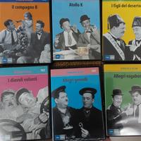 6 dvd Stanlio e Ollio