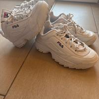 Scarpe da ginnastica Fila, colore bianco, tg 35/38