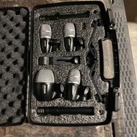 Set microfoni SHURE PGDMK6 x batteria in bag