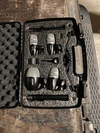 Set microfoni SHURE PGDMK6 x batteria in bag