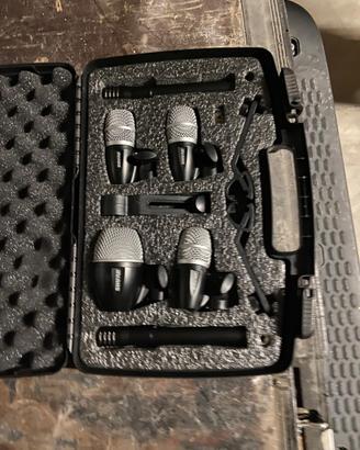 Set microfoni SHURE PGDMK6 x batteria in bag