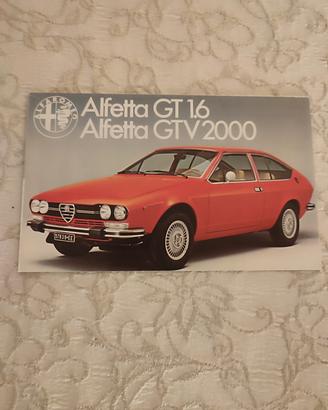 brochure Alfetta gt