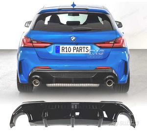 DIFFUSORE BMW F40 19- LOOK M 135i NERO LUCIDO PLAS