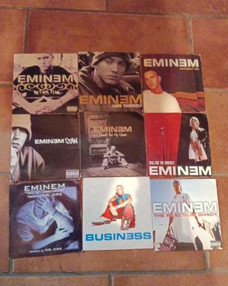 Set Cd Single Eminem + 9 CD / Anni 2000