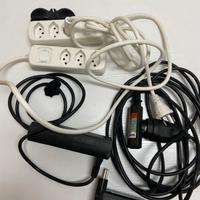 8 pezzi ciabatte multipresa e prolunghe svizzera