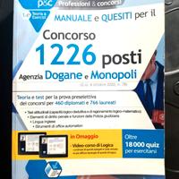 Libro Concorso agenzia Dogane e Monopoli