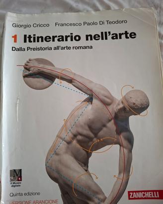 libro di Storia dell'arte "Itinerario nell arte"