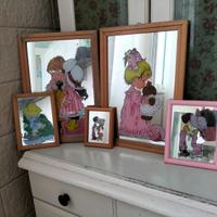 Sarah Kay Quadri a Specchio Frames Cornice Vintage