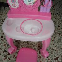 Toelettina per bambina di colore rosa 