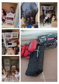 seggiolino auto+ lettino portatile+......