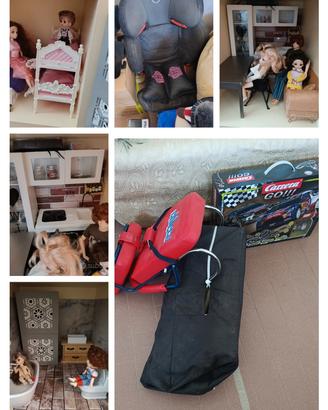 seggiolino auto+ lettino portatile+......