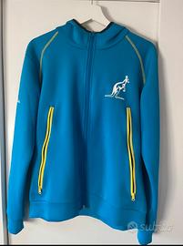 Felpa Australian con cappuccio tessuto