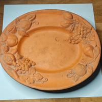 Vassoio ovale in terracotta Terracotte Fiorentine