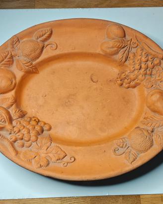 Vassoio ovale in terracotta Terracotte Fiorentine