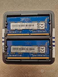 Memoria ram sodimm ddr4 2400mhz 8gb 2x4
