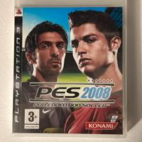 PES 2008 gioco per PS3
