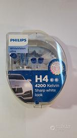 1x Philips WhiteVision Ultra H4 + 4x posizione