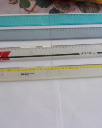 Set 4 righe per geometria diverse lunghezze