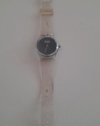 Orologio Vintage Agip – Modello Trasparente da Col