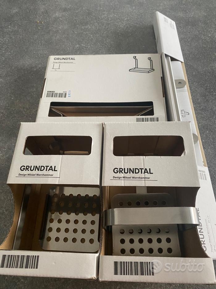 GRUNDTAL indossatore, inox, 128 cm - IKEA Italia