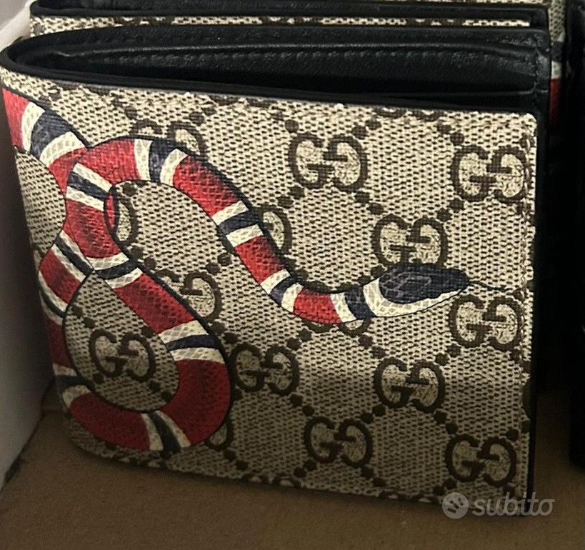 portafogli Gucci serpente bifold Abbigliamento e Accessori In