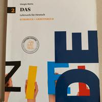 DAS 2 kursbuch +cd tedesco, grammatica