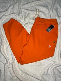 Pantaloni felpati arancioni Polo Ralph Lauren XXL