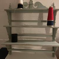 Piattaia in legno modernariato