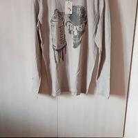 Maglia maniche lunghe con stampa