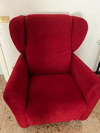 Poltrona elettrica pieghevole basculante