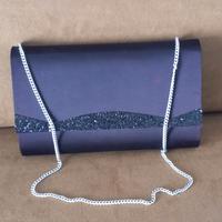 POCHETTE RASO  NERA