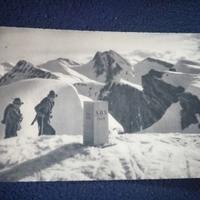 Scuola alpina Predazzo. Cartolina
