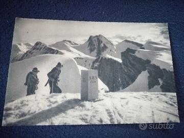 Scuola alpina Predazzo. Cartolina