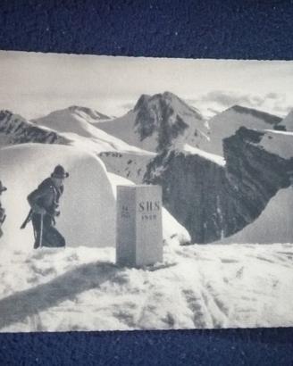 Scuola alpina Predazzo. Cartolina