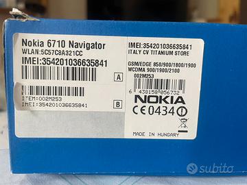 Nokia 6710 Navigator Titanium