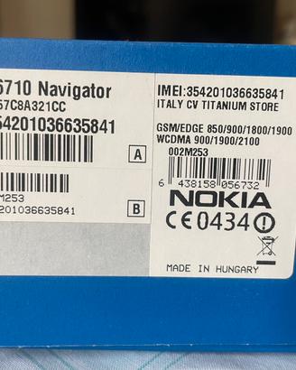 Nokia 6710 Navigator Titanium