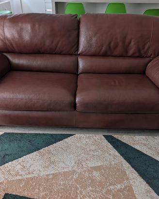 Divano in pelle Divani&Divani by Natuzzi