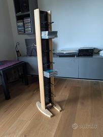 porta CD legno