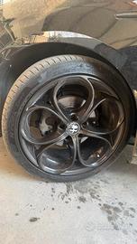 cerchi e gomme da 18 alfa romeo giulietta