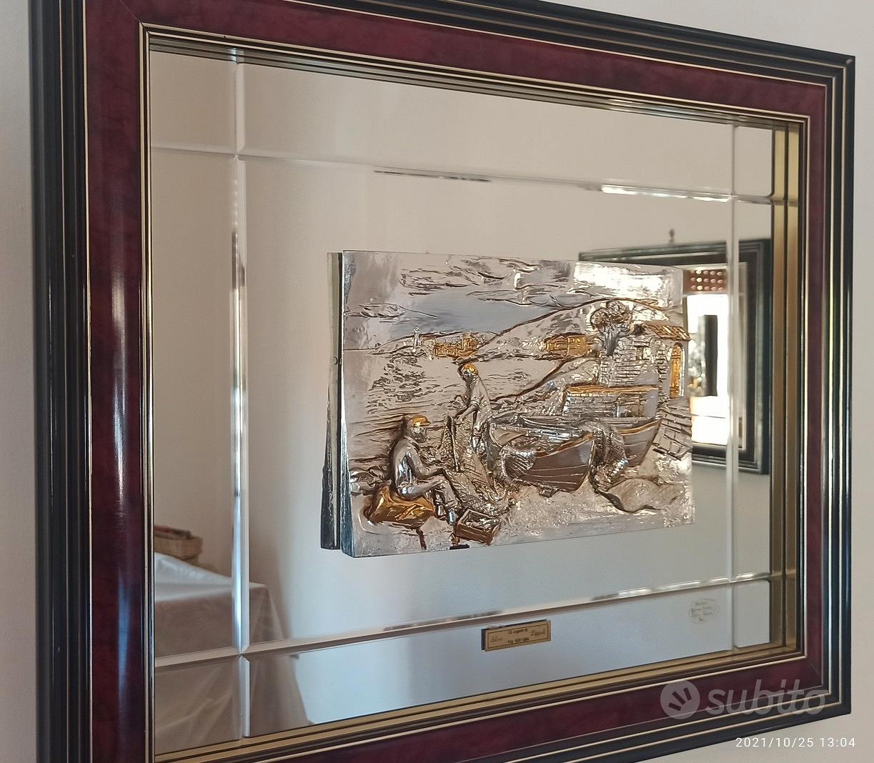 Quadri In Argento In Rilievo Prezzi Quadri in argento su vetro - Arredamento e Casalinghi In vendita a Torino