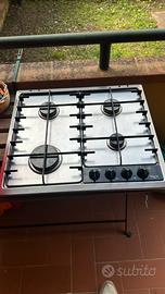 Piano cottura gas 4 fuochi Rex