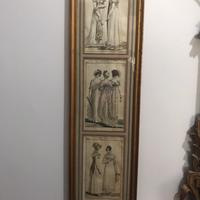 Stampe antiquariato con cornice periodo 800