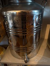 Fusto per olio acciaio inox 50 lt