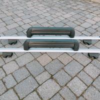 Barre porta sci snowboard Thule