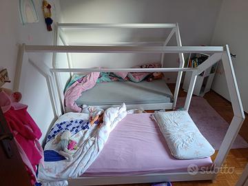 2 lettini montessoriani  con materassi