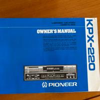 Autoradio Vintage Pioneer